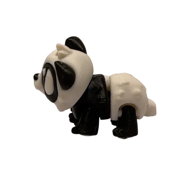 Articulated 3D Printed Panda | Flexi Panda view 2