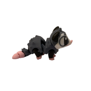 Articulated Opossum Figurine | 3D Printed Flexi view 2