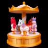 02-magic-carousel-display-1-78730f391d 3D Printed Unicorn Figurine - Magic Carousel view 2