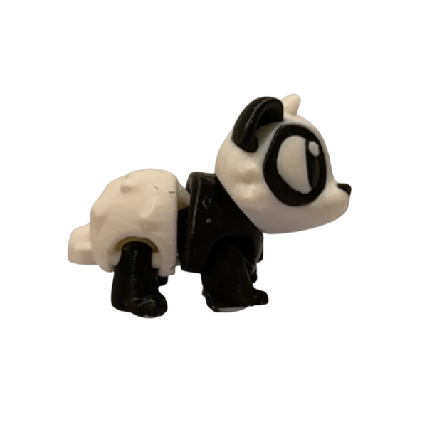 Articulated 3D Printed Panda | Flexi Panda view 3