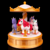 03-magic-carousel-display-2-a050027867 3D Printed Unicorn Figurine - Magic Carousel view 3