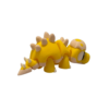 Articulated 3D Printed Stegosaurus Figurine view 4