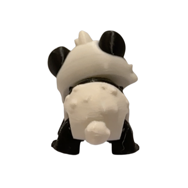 Articulated 3D Printed Panda | Flexi Panda view 4