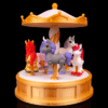 04-magic-carousel-display-3-732cd017fa 3D Printed Unicorn Figurine - Magic Carousel view 4