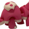 Articulated 3D Printed Triceratops Figure view 6