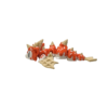 Red Mini Dragon Figurine by 3DGOB view 8