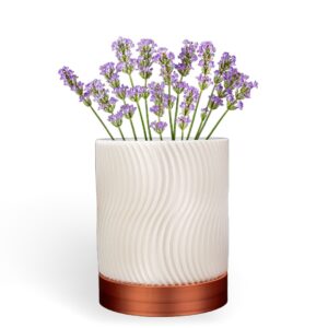 Cylindrix Wall Planter | Designed by STLFlix | Layer By Layer Prints