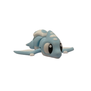 Flexi Pterodactyl 3D Printed Dinosaur Figurine view 2