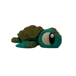 3D Printed Sea Turtle Figurine | Coastal Decor view 2