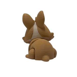 Articulated 3D Printed Bunny | Flexi Bunnies view 2