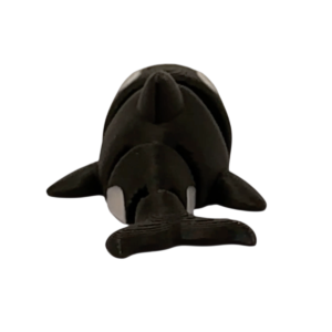 Articulated 3D Printed Orca Figurine view 2