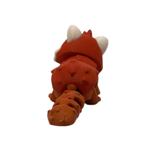 Articulated Red Panda Figurine | Flexi 3D Print view 2