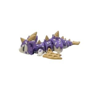 Purple Dragon Figurine – Sugar Rush Mini Dragon view 2