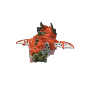 Dragon Fruit Mini Dragon 3D Printed Figurine view 2