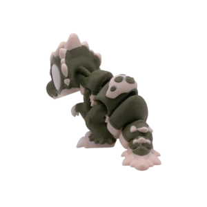 Baby Velociraptor Figurine by 3DGOB view 2