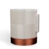 3D Printed Wall Planter – Cylindrix V2 view 2
