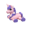 02-flora-belle-5-894314b12d-no-bg 3D Printed Unicorn Figurine – Flora Belle view 2