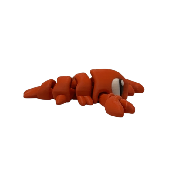 Articulated 3D Printed Lobster | Flexi Lobster view 3