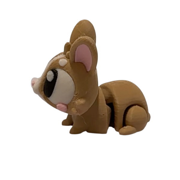 Articulated 3D Printed Bunny | Flexi Bunnies view 3