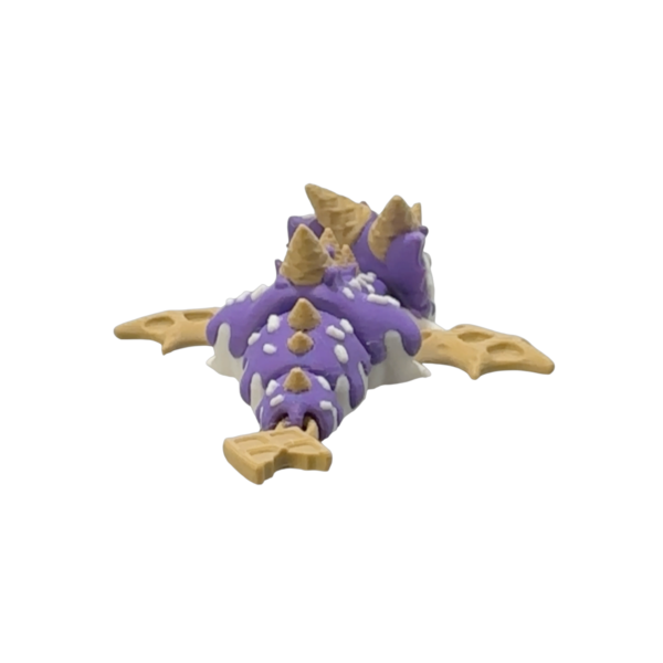 Purple Dragon Figurine – Sugar Rush Mini Dragon view 3