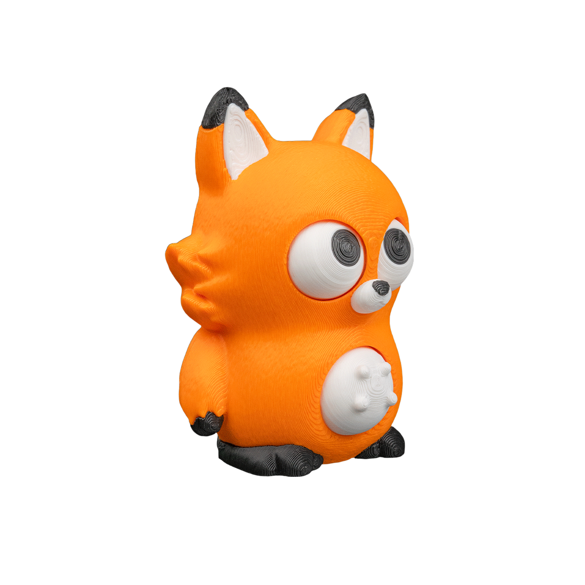 03-tummy-trickster2-3f2fdb9699-no-bg 3D Printed Animal Figurine - Tummy Trickster view 3