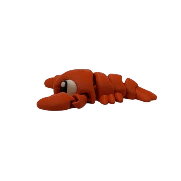 Articulated 3D Printed Lobster | Flexi Lobster view 4