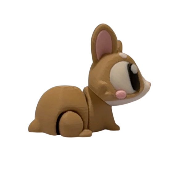 Articulated 3D Printed Bunny | Flexi Bunnies view 4