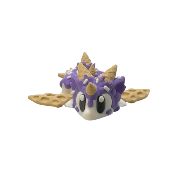 Purple Dragon Figurine – Sugar Rush Mini Dragon view 4