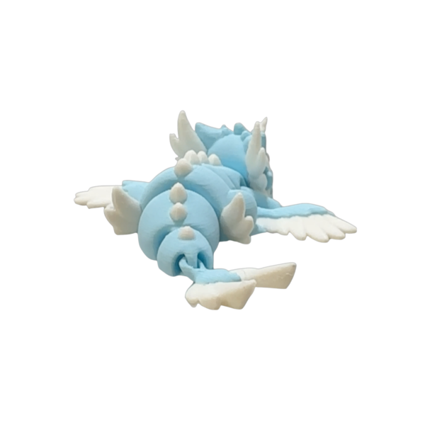 Celestial Mini Dragon Figurine by 3DGOB view 4