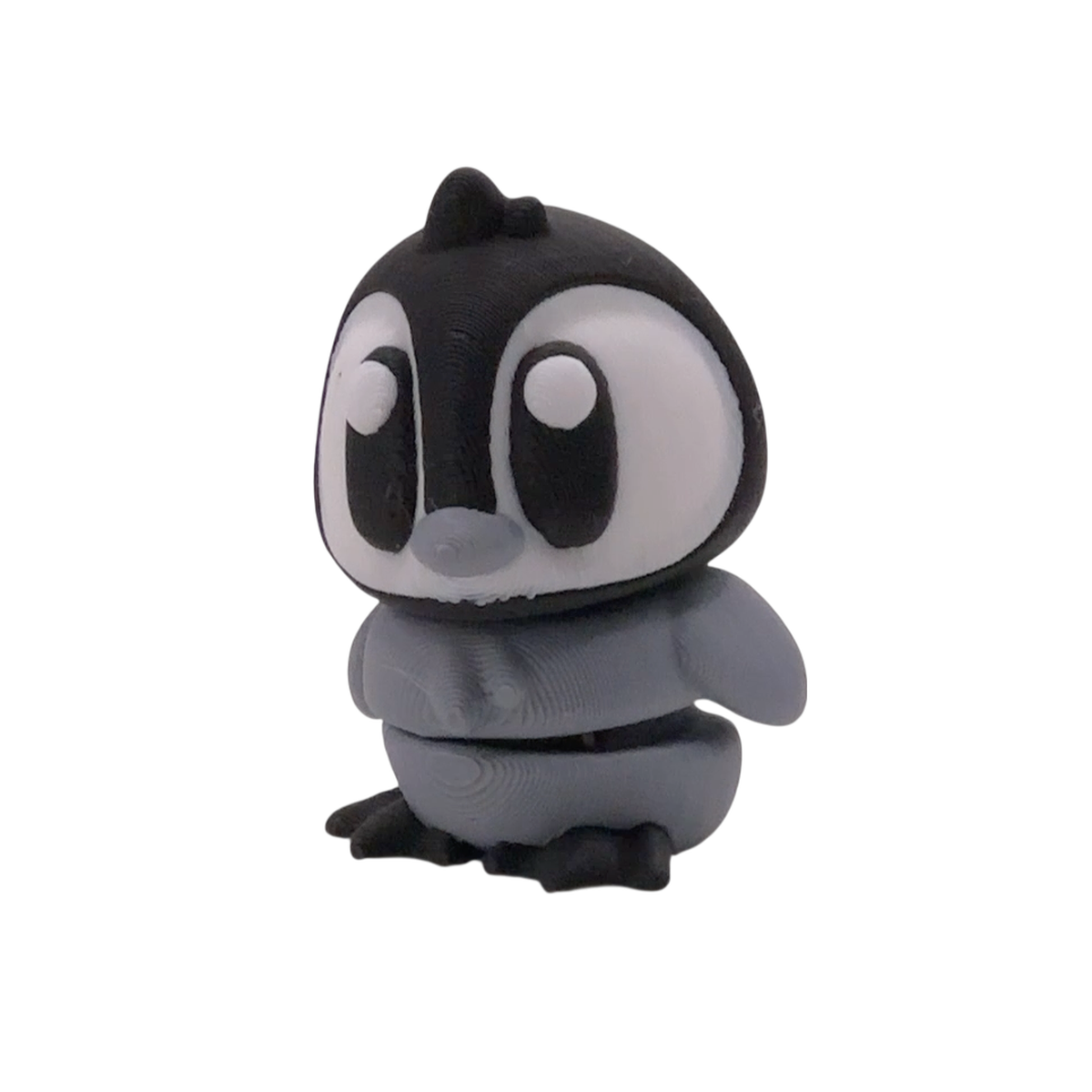 04-camo-screenshot-2026-03-06-17-43-53-no-bg Articulated Penguin Figurine in Grey | 3DGOB view 4