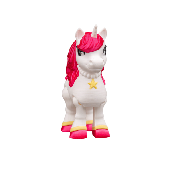 Glam Heart Unicorn Figurine by STLFlix view 4