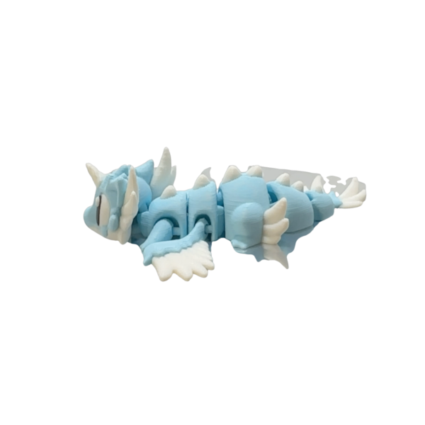 Celestial Mini Dragon Figurine by 3DGOB view 5