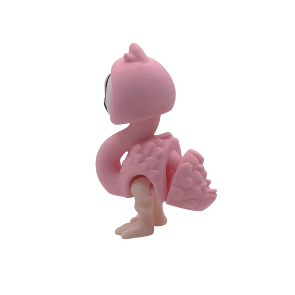 3D Printed Flamingo Figurine by 3DGOB view 5