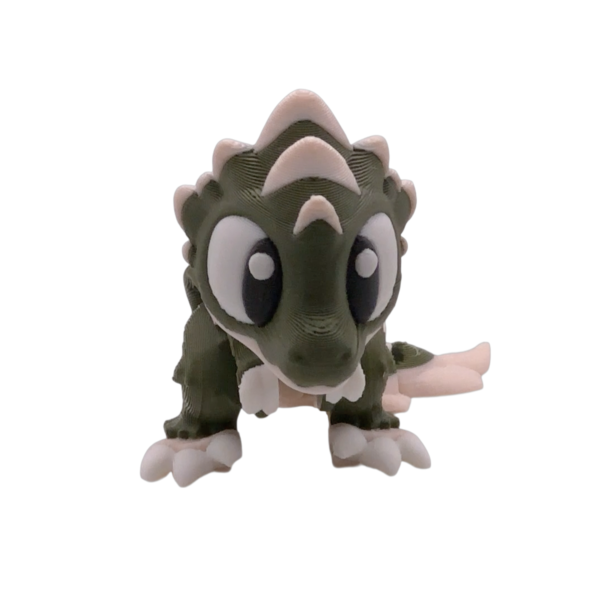 Baby Velociraptor Figurine by 3DGOB view 5