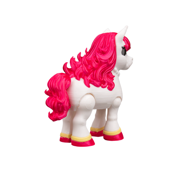 Glam Heart Unicorn Figurine by STLFlix view 5