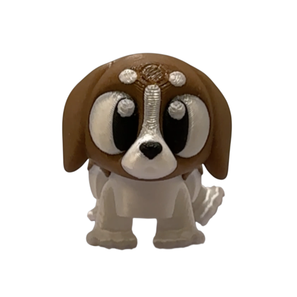 Articulated 3D Printed Beagle | Flexi Beagle view 6