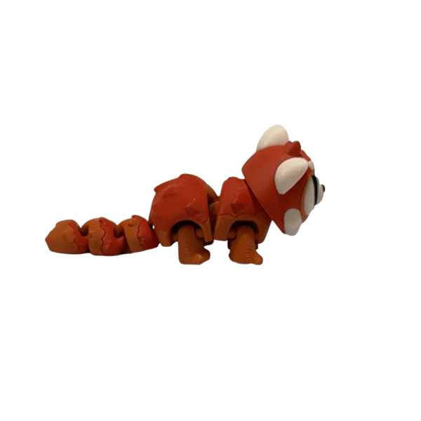 Articulated Red Panda Figurine | Flexi 3D Print view 6