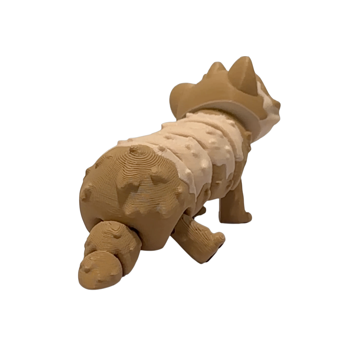08-camo-screenshot-2025-10-25-16-37-36-no-bg Articulated 3D Printed Ferret Desk Companion view 8