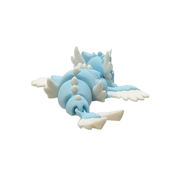 Celestial Mini Dragon Figurine by 3DGOB view 8
