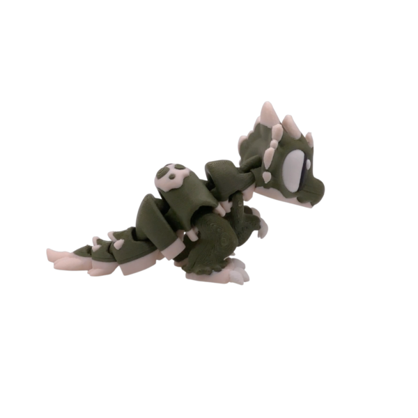 Baby Velociraptor Figurine by 3DGOB view 8