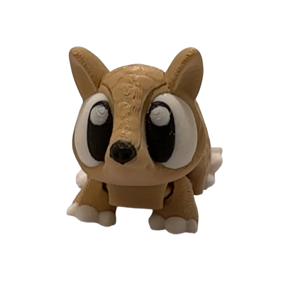 01-camo-screenshot-2025-10-25-15-18-01-no-bg Desert articulated armadillo figurine 3D printed by 3DGOB in an earthy flexi design