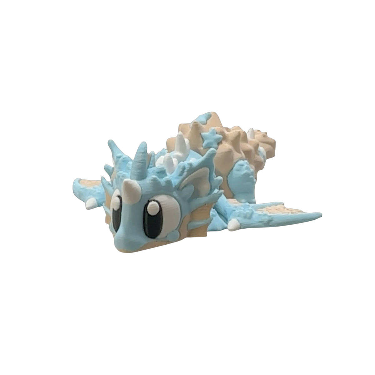 01-camo-screenshot-2025-10-26-12-51-18-no-bg-no-bg Sea Shell Mini Dragon figurine by 3DGOB with shell-inspired details in a curled pose