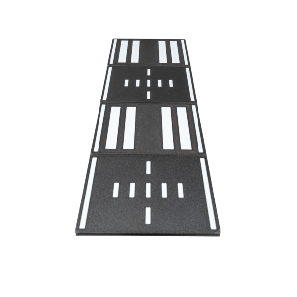 Modular Landing Strip 3D Printed Runway Modular Landing Strip physical 3D printed runway terrain for Sky Shooters and sci-fi dioramas
