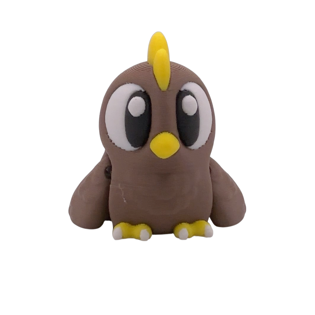 02-camo-screenshot-2026-03-06-17-42-51-no-bg Barn Chicken Figurine - 3D Printed Farmhouse Decor view 2