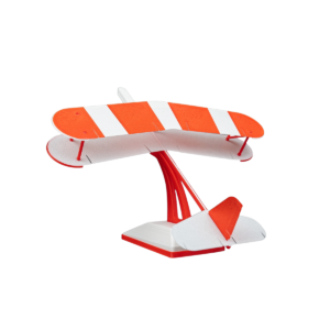 Red Baron Biplane Figurine | Aviation Decor view 2