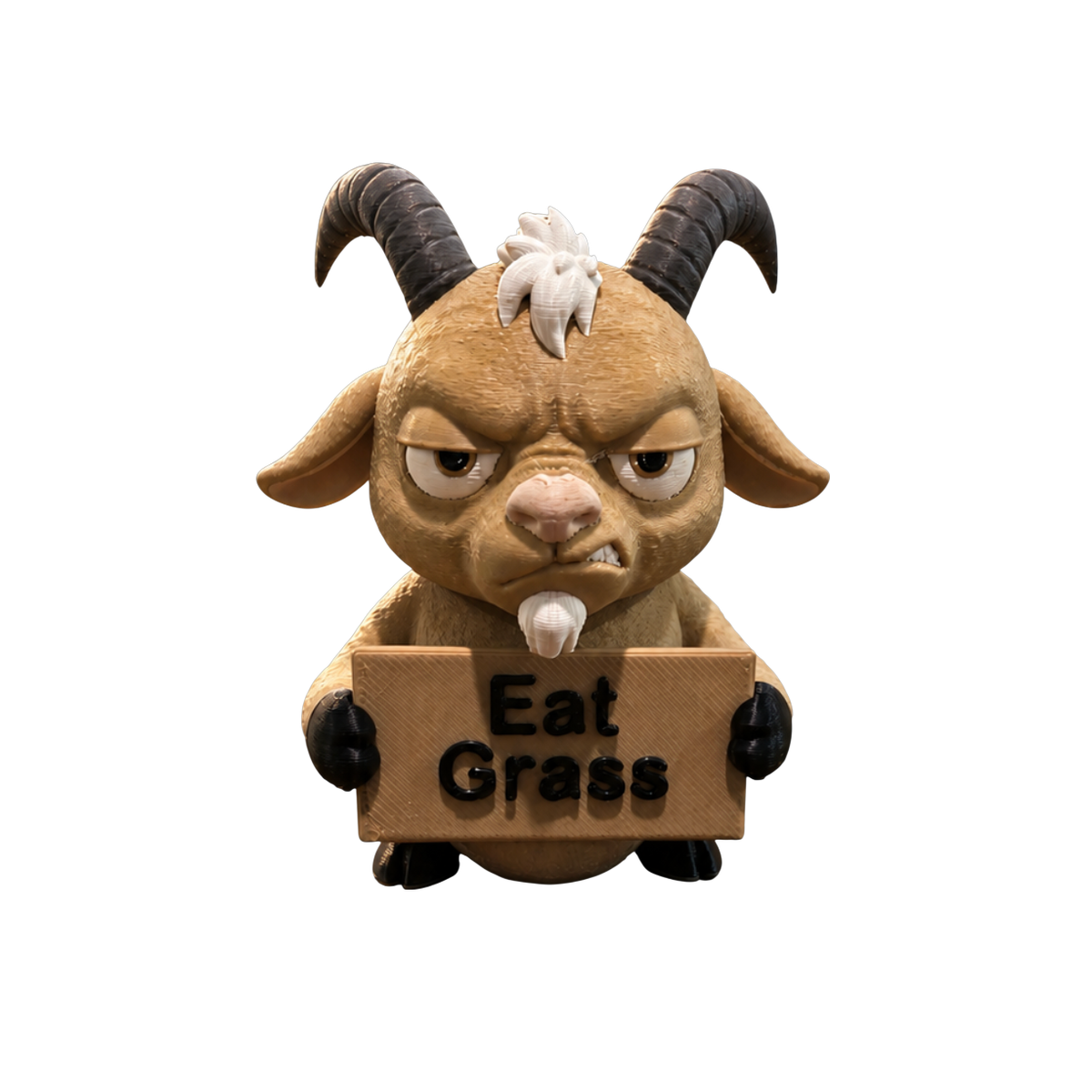 02-screenshot-2026-06-21-at-6-05-10-pm-no-bg Goat Figurine – 3D Printed Decor by SpaceMonkey view 2