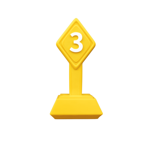 Sky Shooters Distance Markers | 3D Printed Set view 3