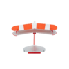 Red Baron Biplane Figurine | Aviation Decor view 3