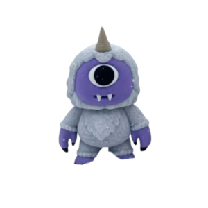 Cyclops Snow Monster 3D printed Halloween decor figurine by SpaceMonkey