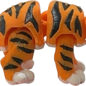 Articulated Tiger Figurine | 3D Printed Mini Tiger view 2